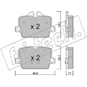 Fri.tech. BREMŽU UZLIKAS 1265.0 P06114