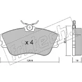 Fri.tech. FVR970 BREMŽU UZLIKAS 167.0 P85029