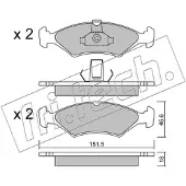 Fri.tech. FDB1081 BREMŽU UZLIKAS 095.0 P24043