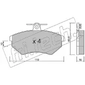 Fri.tech. FDB774 BREMŽU UZLIKAS 052.0