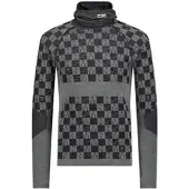 Mons Royale Ascender Merino Hooded Kerrastopaita dried sage / black Koko XXL