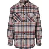 Urban Classics Heavy Curved Oversized Checked Pitkähihainen Paita
