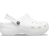 Crocs Puukengät & Crocks-jalkineet 'Classic' valkoinen