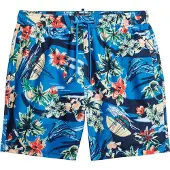 Superdry for man. M3010232A Recycled Hawaiian print swimming costume blue (M), Beachwear, Recycled Polister, Sustainable