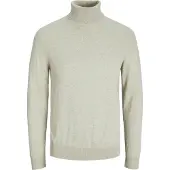 Jack & Jones Jjeemil Knit Roll Neck Noos - Grey - L