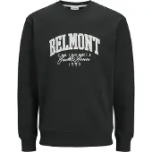 Jack & Jones Jjdetroit Sweat Crew Neck - Black - S