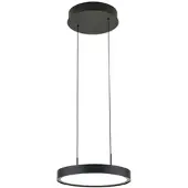 Orion Led riippuvalaisin Teide, himmennettävä, Musta, Olohuone/ruokailutila, Alumiini, Moderni