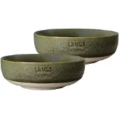 ERNST Kulho 14 cm 2 kpl, vihreä/luonnonvärinen
