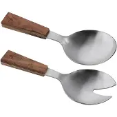 ERNST salaattiottimet 2 osaa Akasia, 18 cm