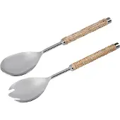 ERNST Salaattiottimet 28 cm, ruostumaton teräs/meriruoho