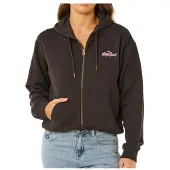 Rip Curl Lay Day Relaxed Vetoketjullinen Huppari washed black Koko M