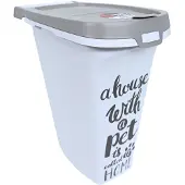 Moderna Trendikäs Tarina Lemmikkien Viisaus Keskikokoinen Ruokasanko 10l 36.2x20.1x36.5 Cm