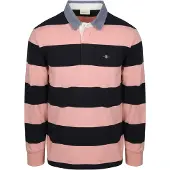 Gant Classic Heavy Rugger - Pink - XXL