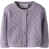 Name it Nbfdesina Ls Short Knit Card - Purple - 56