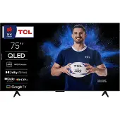 TCL P7K 75P7K, 190,5 cm (75"), 3840 x 2160 pikseliä, QLED, Älytelevisio, Wi-Fi, Metallinen