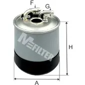 M-Filter Polttoainesuodatin DF 3595