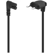 Hama Power Cable Angled Euro Plug 5.0m