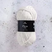 Svarta Fåret Merino Mega Merinovillalanka 100 gr Natural White 412