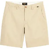 Superdry for man. M7110422A Beige stretch chino shorts (30), Casual, Cotton