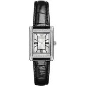 Emporio Armani Analoginen kello musta / hopea