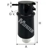 M-Filter Polttoainesuodatin DF 3589
