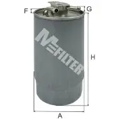 M-Filter Polttoainesuodatin DF 3571