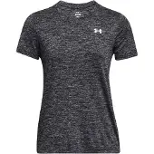 Under Armour Women's Tech Ssc- Twist Black Lyhythihainen treenipaita XS