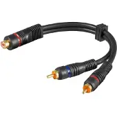 Pro RCA adapter RCA F - 2xRCA m