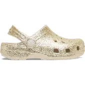 Crocs Classic Chunky Glitter Clog K - Beige - 32/33