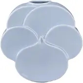 Lyngby Porcelæn - Flower Maljakko orvokki 17 cm Sininen