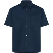 Blend Bhadrian Ss Shirt - Navy - L