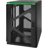 APC NETSHELTER 18U WALLMOUNT RACK ENCLOSURE CABINET SIDE MOUNT UPS DEPTH (AR118SM)