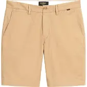Superdry for man. M7110422A Beige stretch chino shorts (34), Casual, Cotton