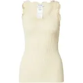 Rosemunde Rwbabette Sl U-Neck Long Lace Top - Yellow - M