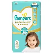 Pampers Premium Care Size 5 kertakäyttövaipat 11-16 kg 58 kpl