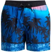 Quiksilver Everyday Printed Volley 15 Surffishortsit monaco blue thermotropics Koko XXL