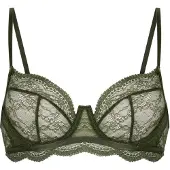 Hunkemoller Isabelle Ud - Khaki green - 75 E