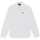 Lyle & Scott Kauluspaita - Oxford - Valkoinen - - 15-16 v (170-176) - Kauluspaidat
