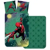 Tayroc Pussilakanasetti Spiderman Emerald 140x200cm, 70x90 cm
