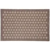 Tica Copenhagen Floormat Polyamide, 60X40 Cm, Dot Design - Beige - 60X40X0.7CM