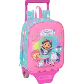 Gabby's Dollhouse Gabbyn Nukketalo Mini Trolley Matkalaukku 6L, Confetti