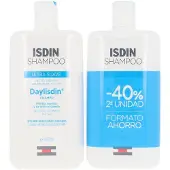 Isdin DAYLISDIN shampoopakkaus käyttöön usein duo 2 x 400 ml