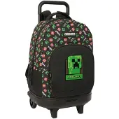 Safta Minecraft 33l 33x45x22 Cm Rullalaukku
