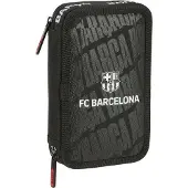 FC Barcelona F.C.Barcelona Täytetty Kaksilokeroinen Penaali 29 Osaa, Musta