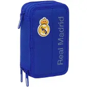 Safta Real Madrid 12.5x19.5x5.5 Cm Triple Kynäkotelo