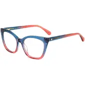Kate spade LELIA 52/17/140 Siniset punaiset asetaattikehykset NAISILLE LELIA