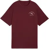 Puma Class Relaxed Tee - Burgundy - XS