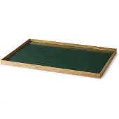 Gejst Frame tarjotin large 35,5x50,6 cm Tammi-vihreä