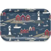 Arvidssons textil Kust tarjotin 20 x 27 cm Sininen