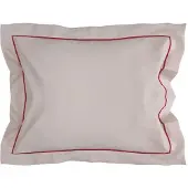 Sagaform Carl tyynyliina 50x60 cm Beige-viininpunainen